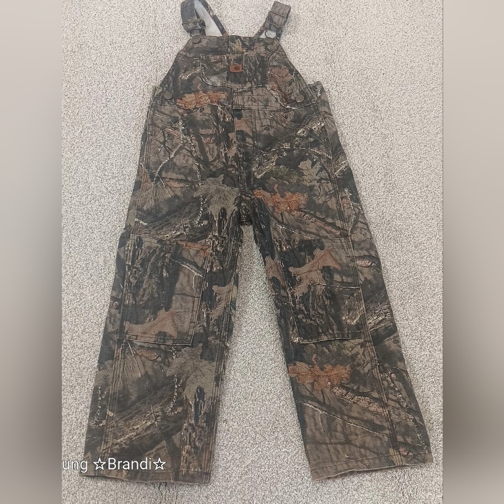 Boys carhart overalls